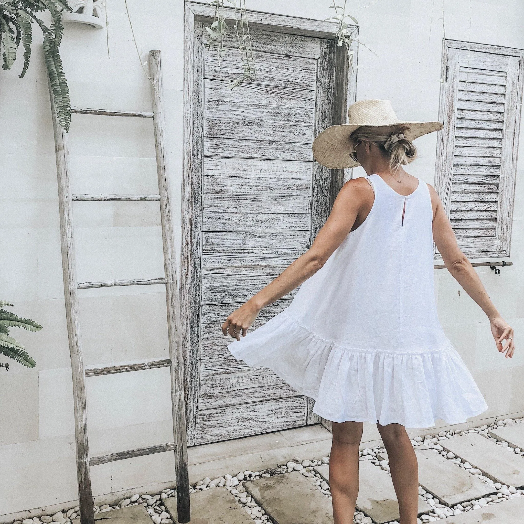 Annie Dress - Meadow Blue