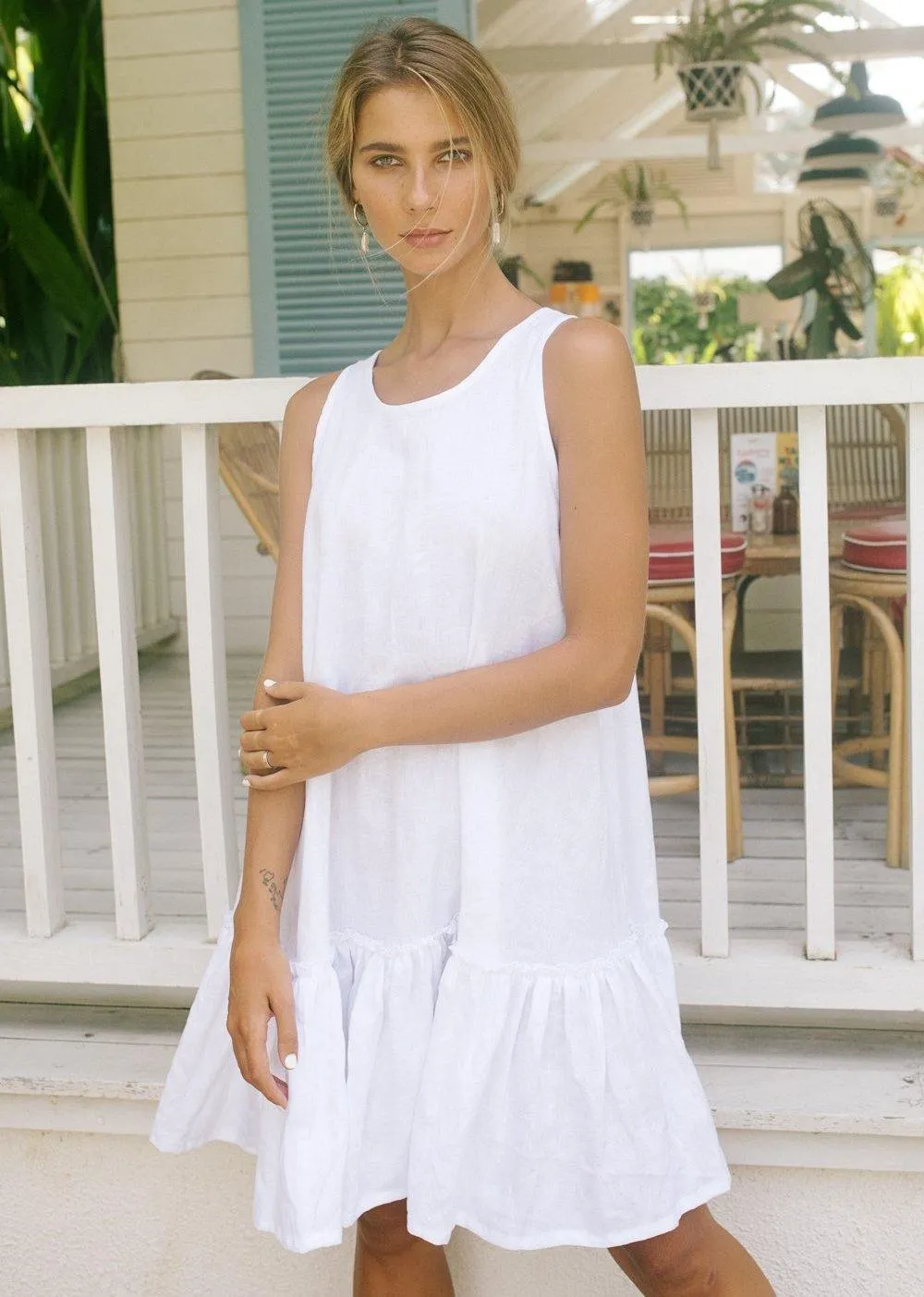 Annie Dress - Meadow Blue