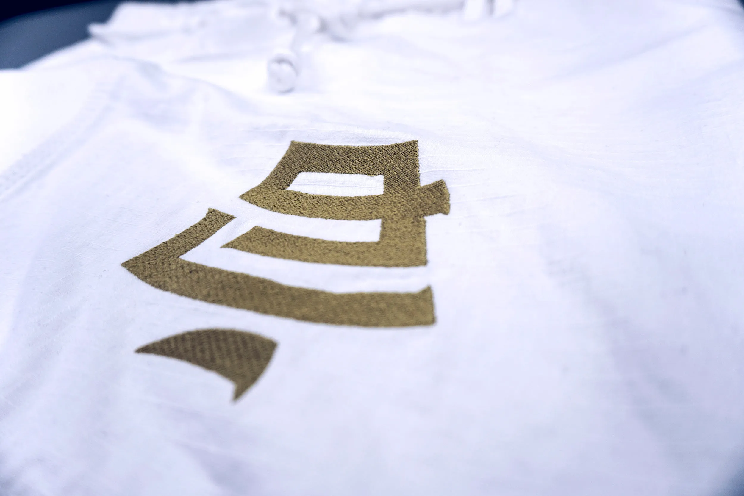 Classic - White and Gold Gi Pants