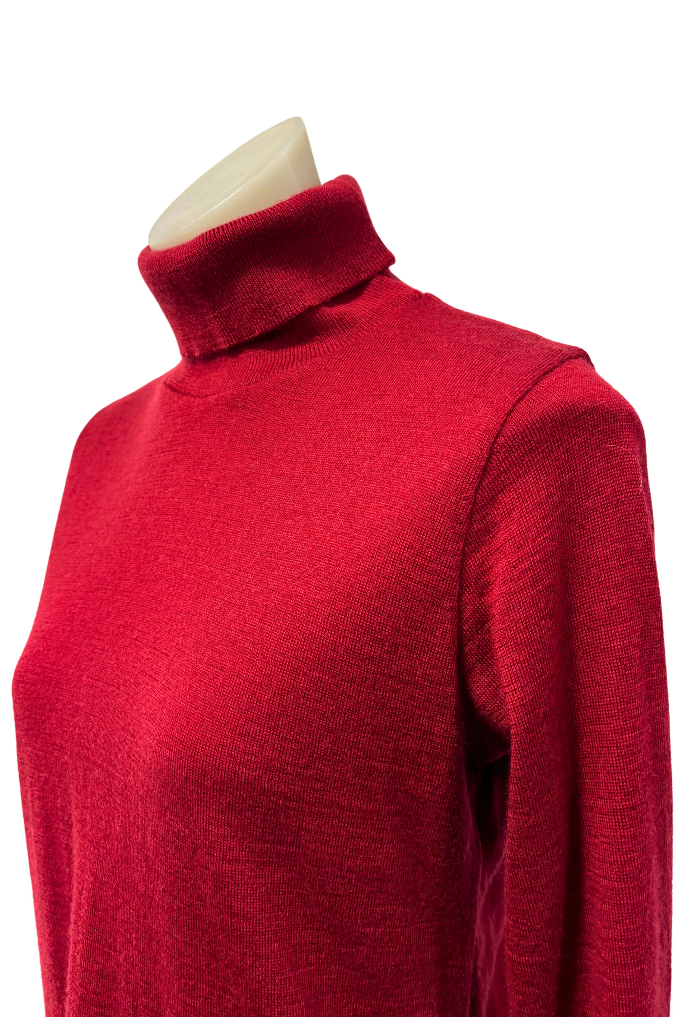 Ecology merino turtleneck lightweight sweater, M