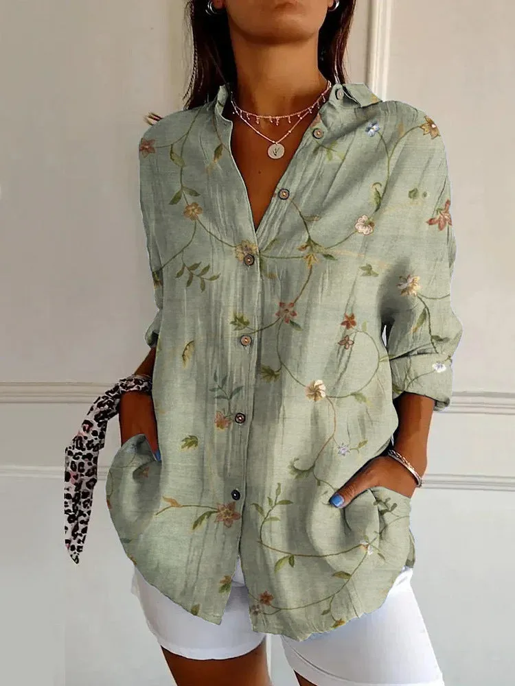 Emilia | Timeless Pattern Blouse