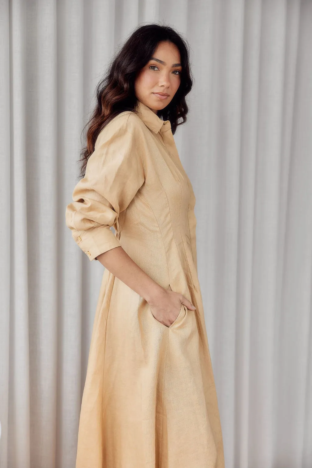 Emma Dress - Raspberry