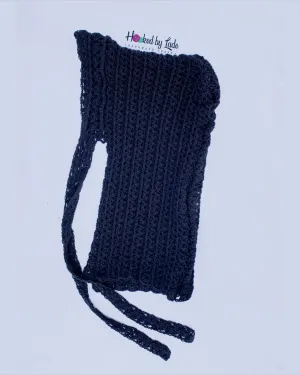 'Gèlè' Crochet Durag in Black