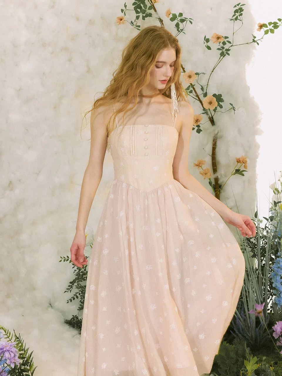 Lieblich Sleeveless Long Dress