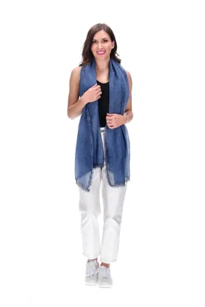 Lightweight Scarf Blue