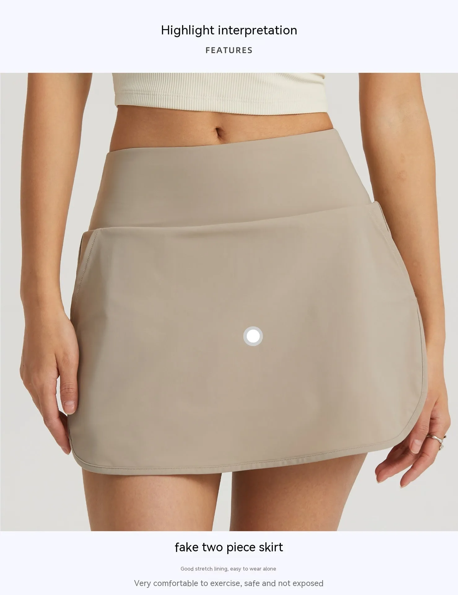 Mary  Khlende Damen Tennis Sport Yoga Culottes