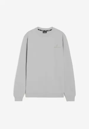 Men's Crewneck Jumper - Light Grey