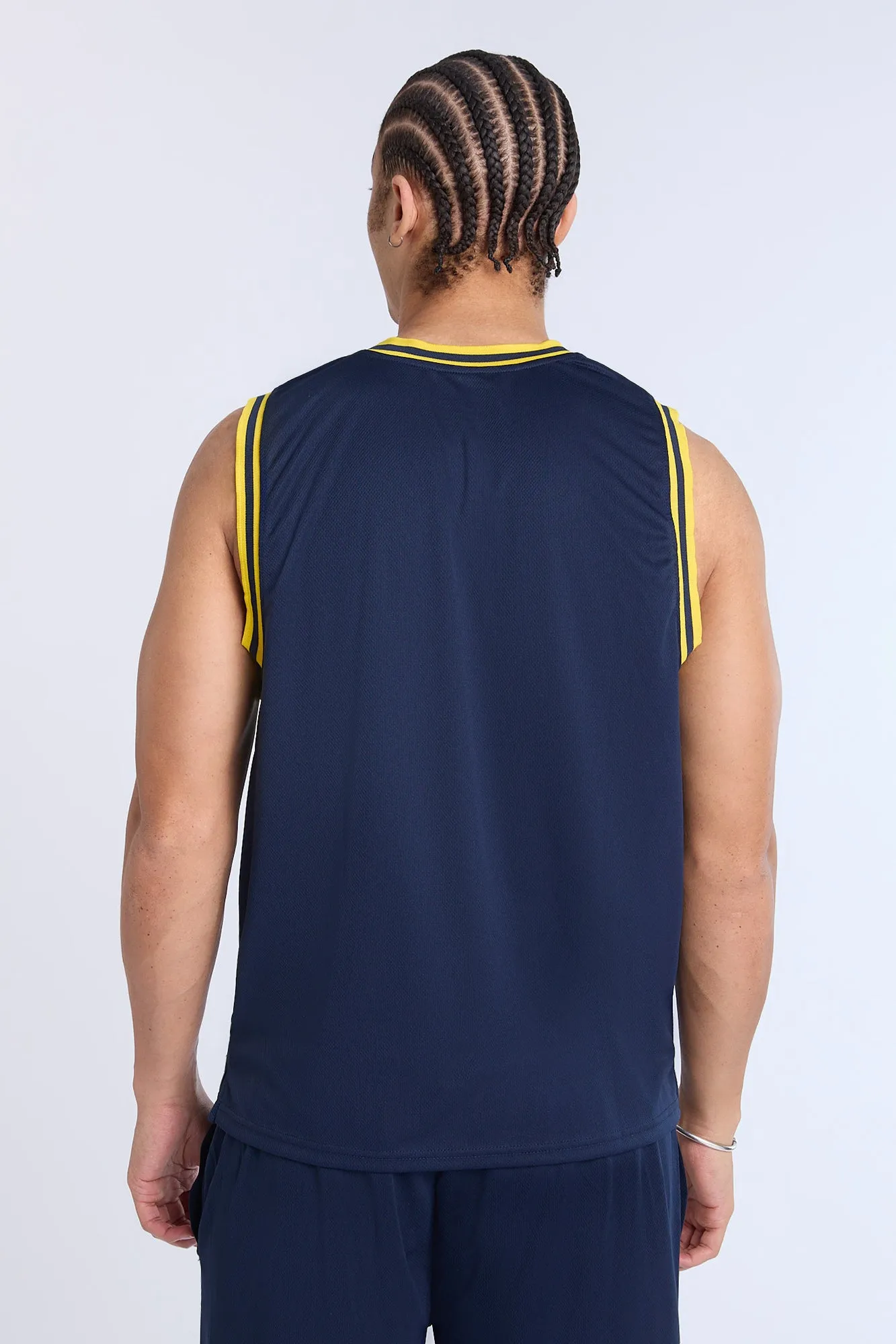 Mens Michigan Wolverines Mesh Tank Top