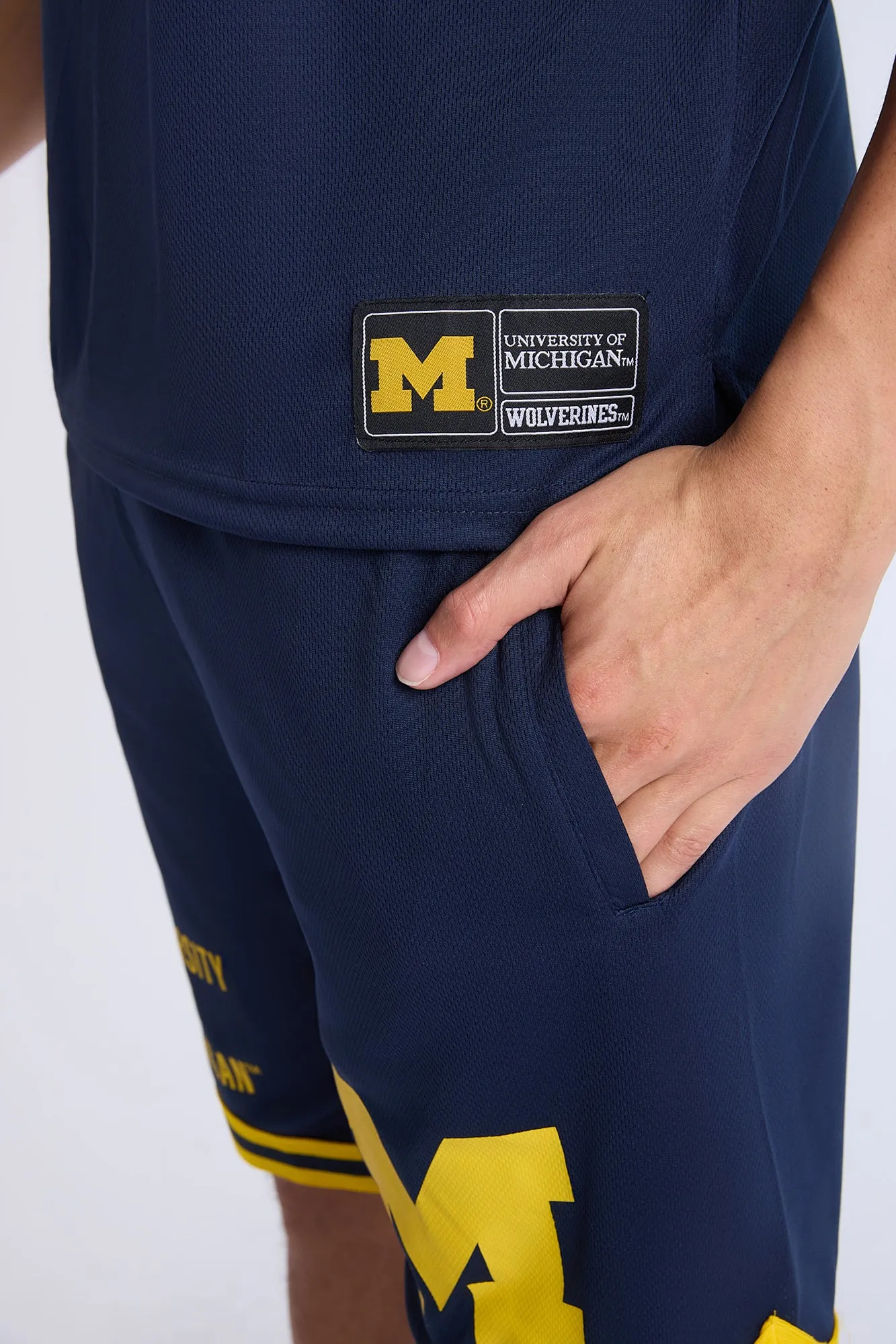 Mens Michigan Wolverines Mesh Tank Top