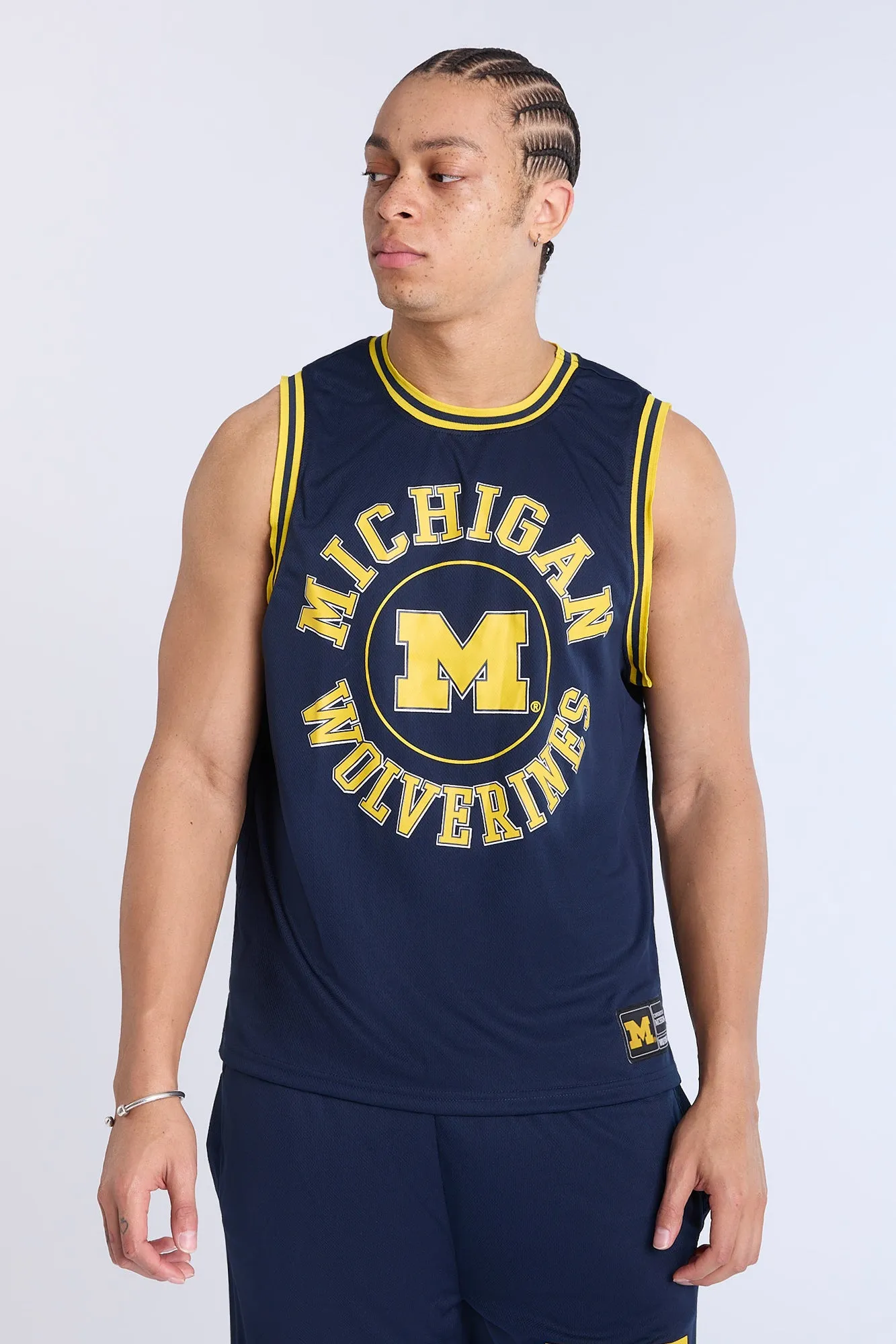 Mens Michigan Wolverines Mesh Tank Top
