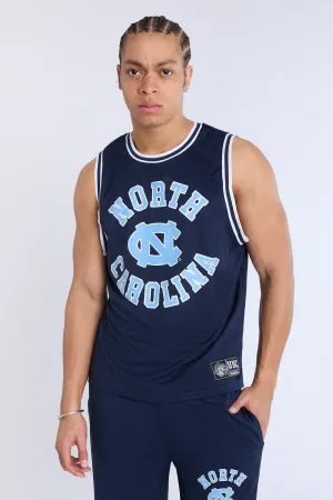 Mens University of North Carolina Navy Mesh Tank Top