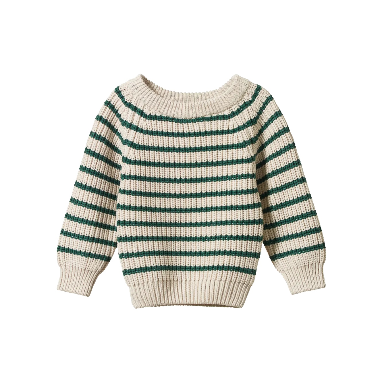 Nature Baby Billy Jumper - Pine Sailor Stripe
