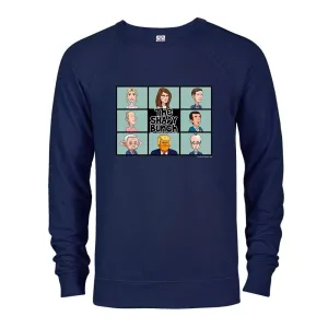 Our Cartoon President Shady Bunch Lightweight Crew Neck Sweatshirt