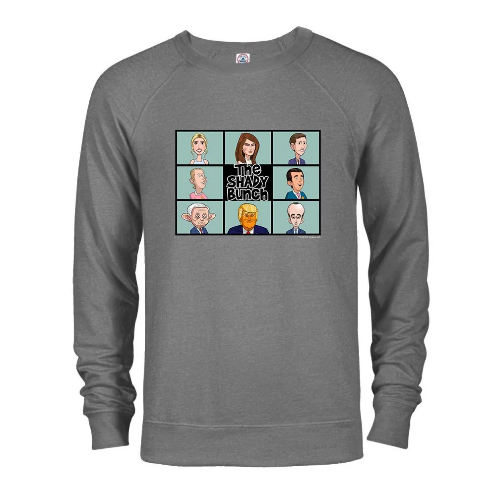 Our Cartoon President Shady Bunch Lightweight Crew Neck Sweatshirt