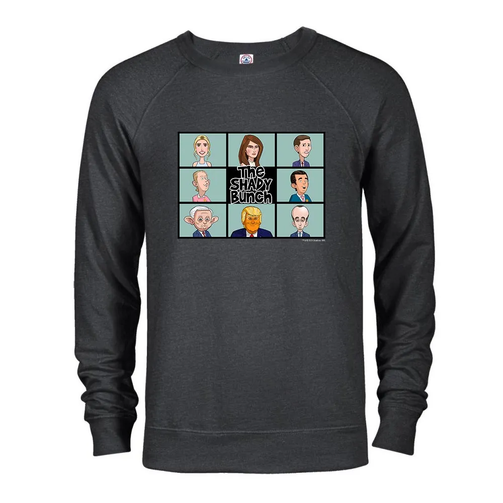 Our Cartoon President Shady Bunch Lightweight Crew Neck Sweatshirt
