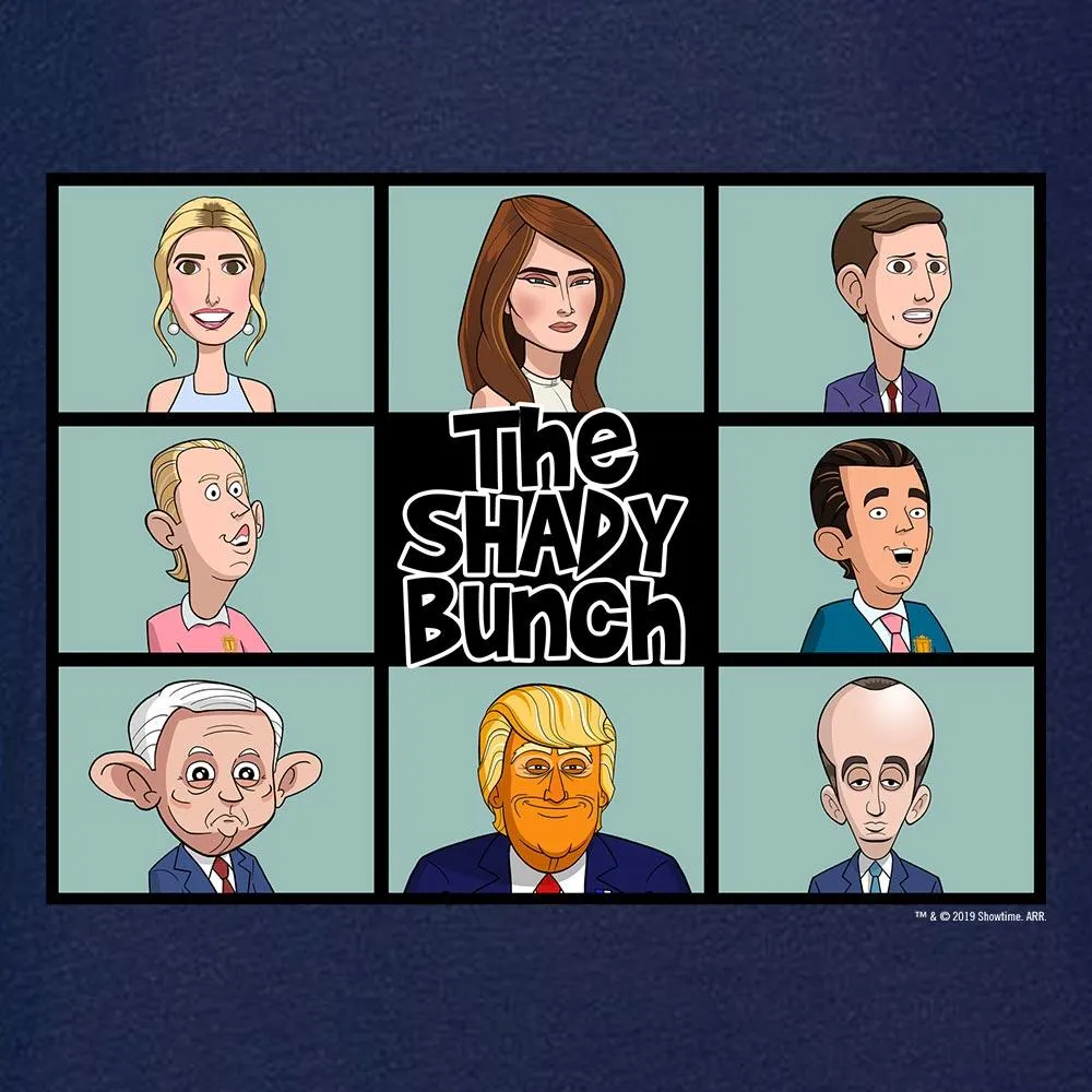 Our Cartoon President Shady Bunch Lightweight Crew Neck Sweatshirt