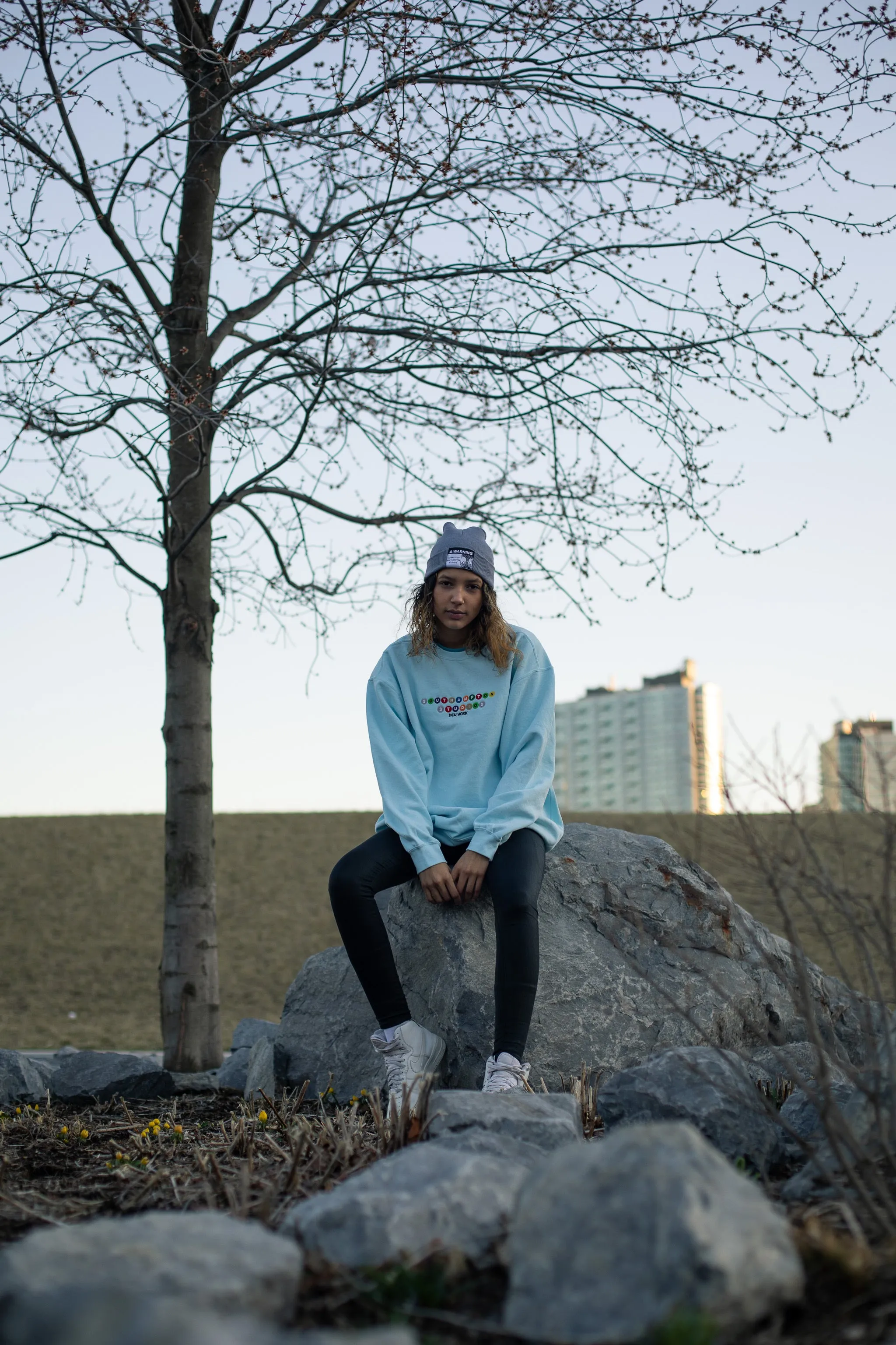 Southampton Subway Series Crewneck - Light Blue