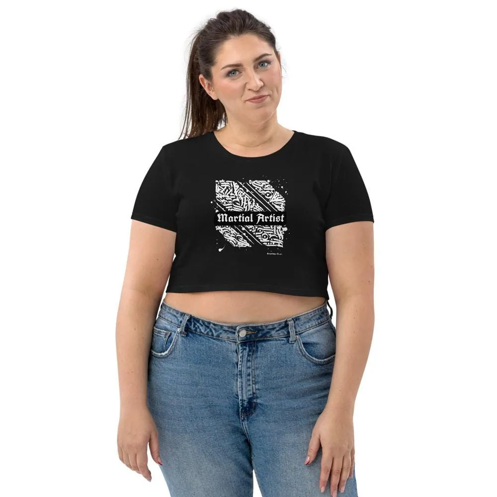 Sovereign Martial Artist ~ Organic Crop Top