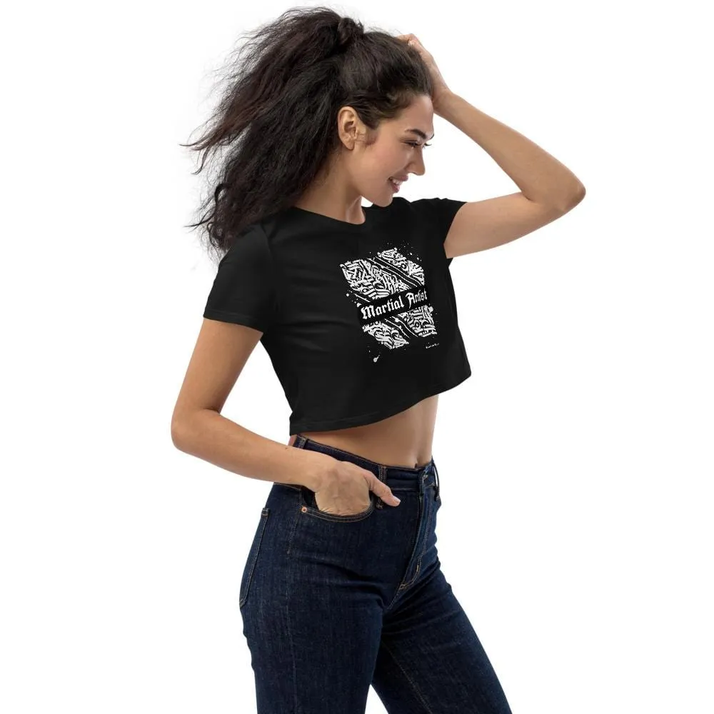 Sovereign Martial Artist ~ Organic Crop Top