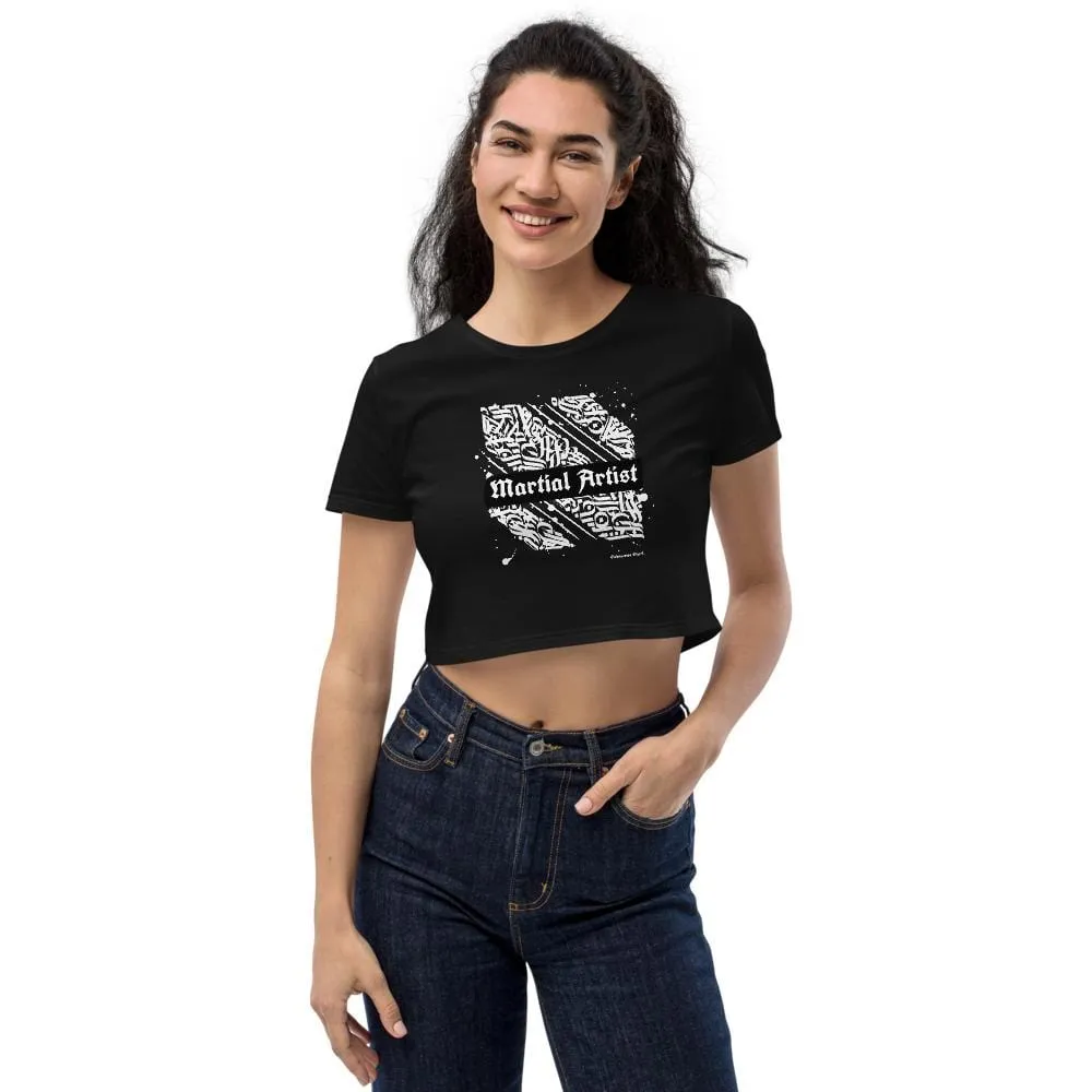 Sovereign Martial Artist ~ Organic Crop Top