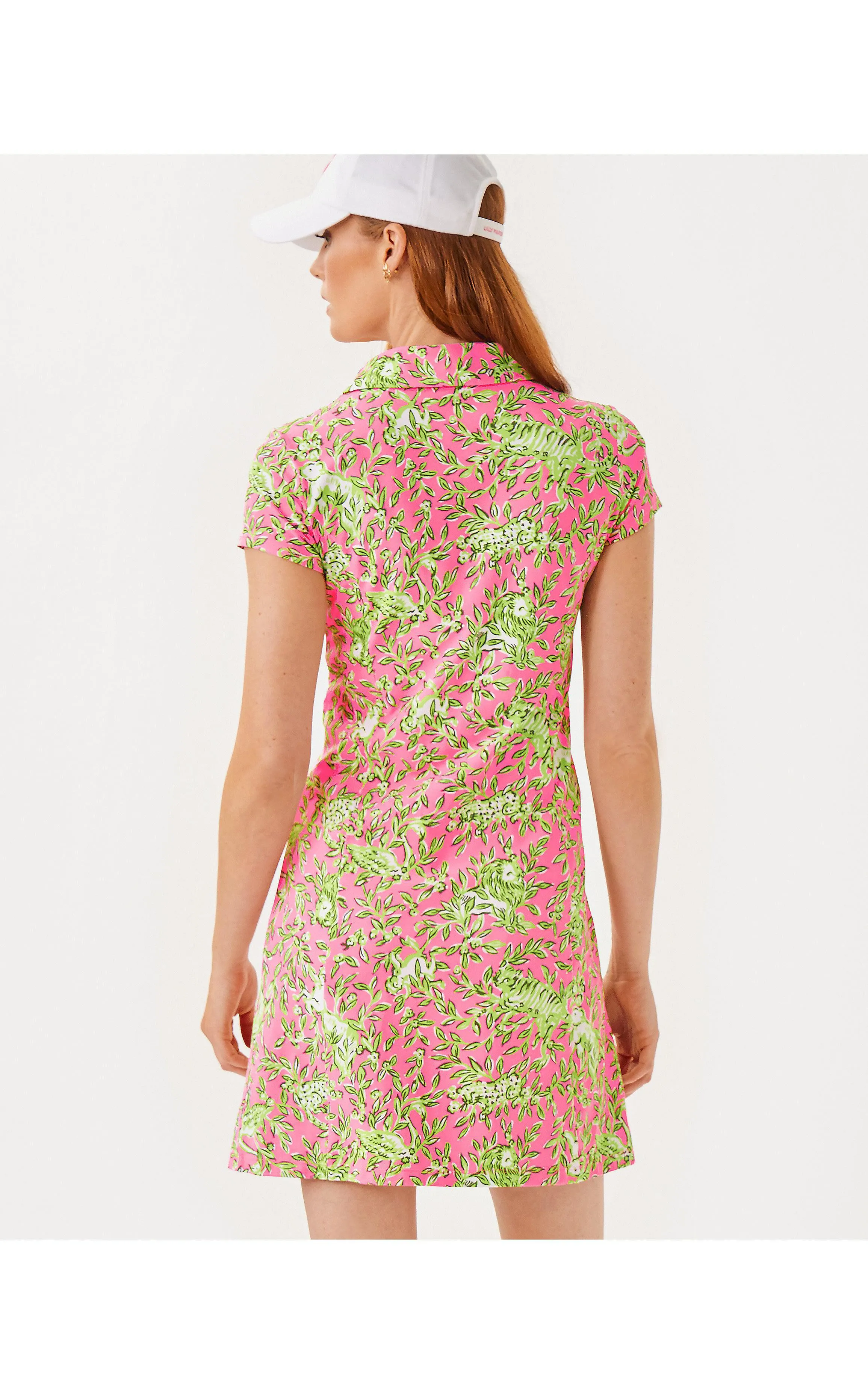 UPF 50  Luxletic Frida Scallop Polo Dress